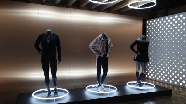 Nike Women Retail Event environment design